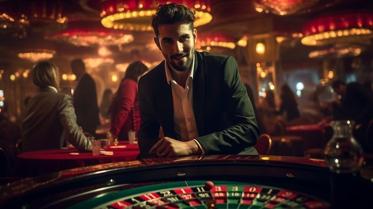 Tampilan meja baccarat live di aplikasi kaisar77