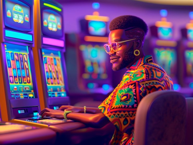 Tampilan permainan slot Playtech di aplikasi kaiser77 dengan antarmuka mobile yang responsif